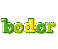 Bodor juice logo