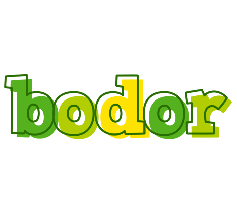 Bodor juice logo