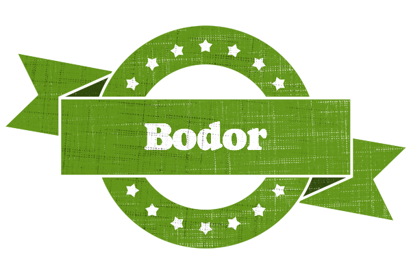 Bodor natural logo