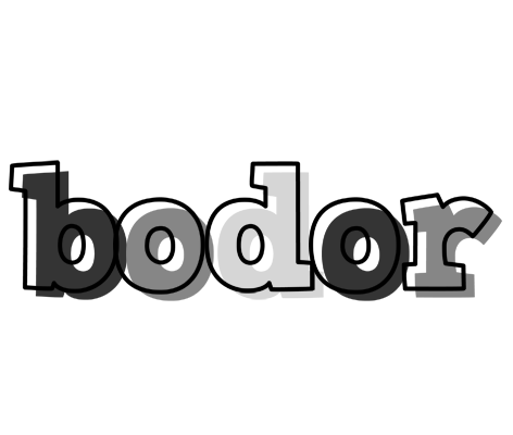 Bodor night logo