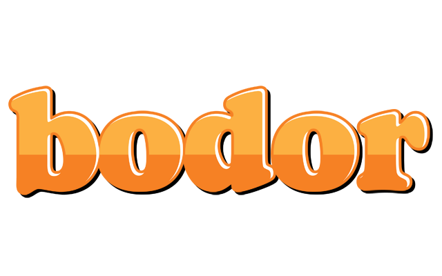 Bodor orange logo