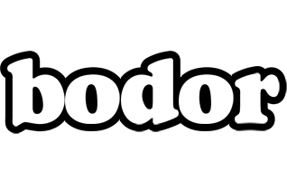 Bodor panda logo