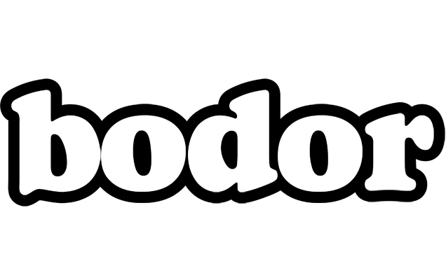 Bodor panda logo