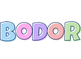 Bodor pastel logo