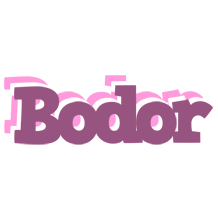 Bodor relaxing logo