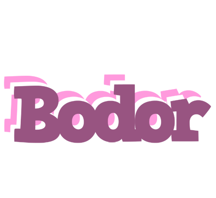 Bodor relaxing logo