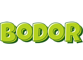 Bodor summer logo