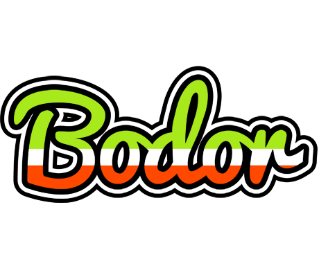 Bodor superfun logo