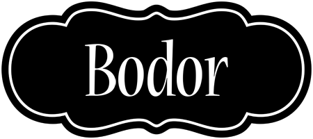 Bodor welcome logo