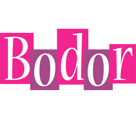 Bodor whine logo
