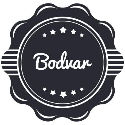 Bodvar badge logo