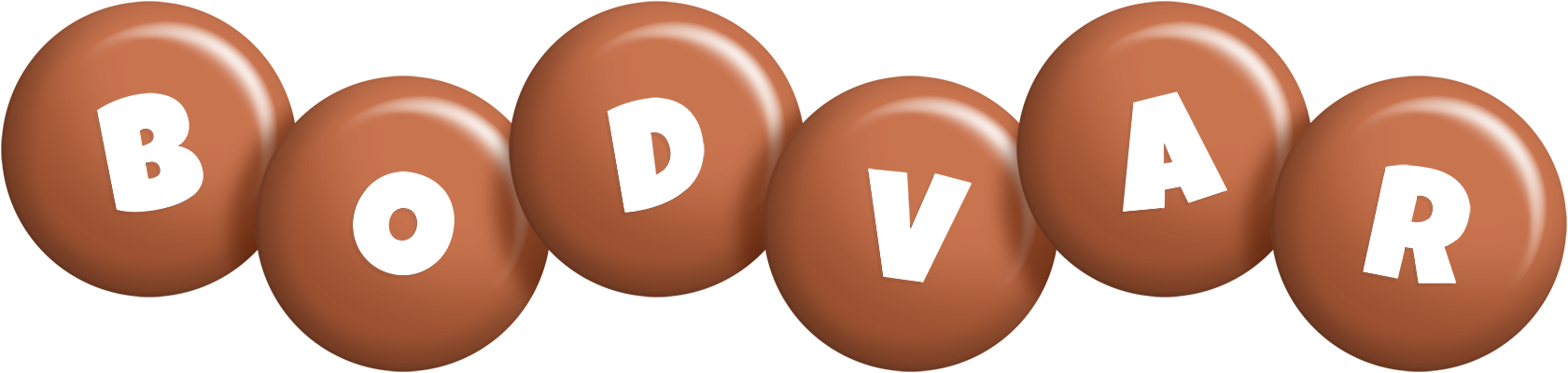 Bodvar candy-brown logo