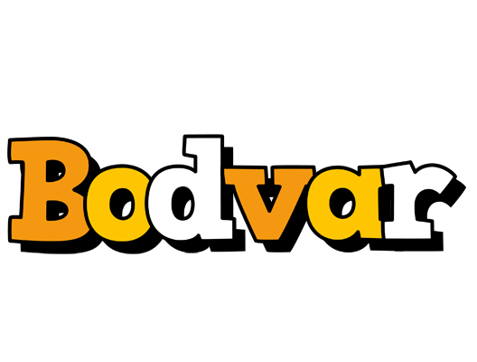 Bodvar cartoon logo