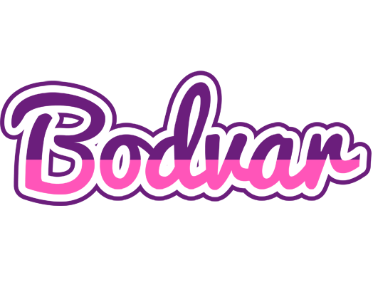 Bodvar cheerful logo