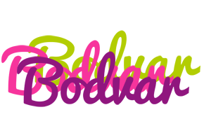 Bodvar flowers logo