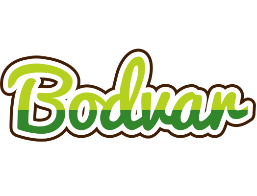 Bodvar golfing logo