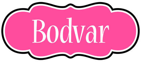 Bodvar invitation logo