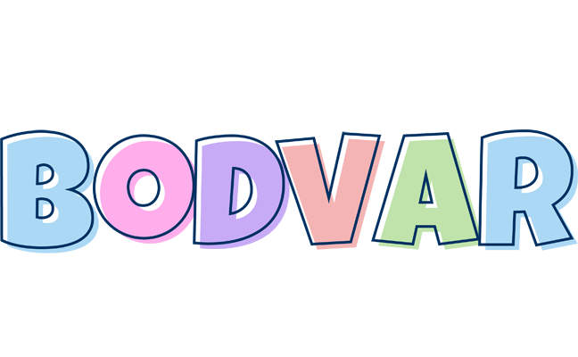 Bodvar pastel logo
