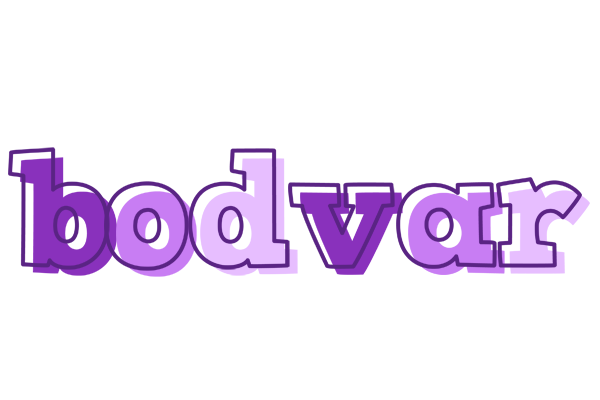 Bodvar sensual logo