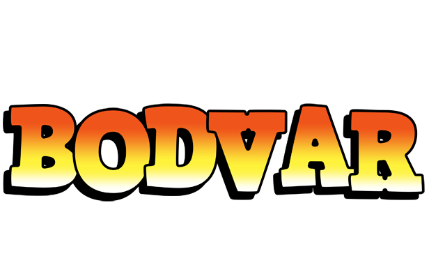Bodvar sunset logo