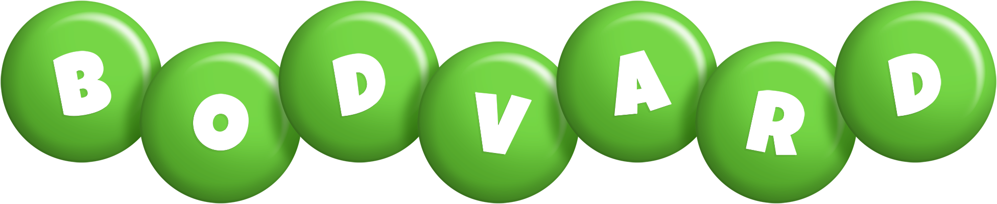 Bodvard candy-green logo