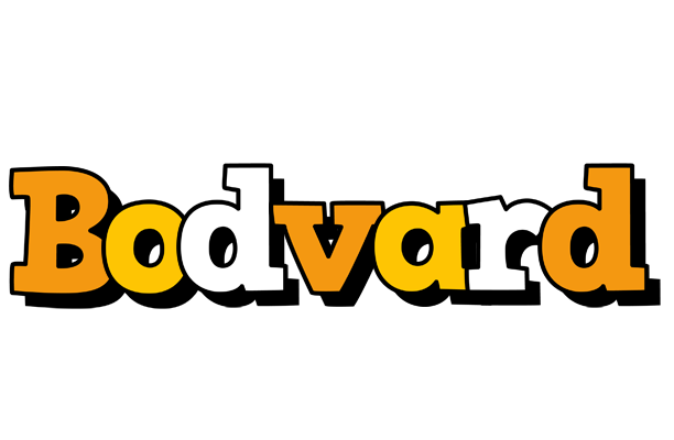 Bodvard cartoon logo