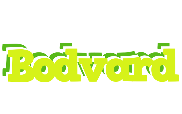 Bodvard citrus logo
