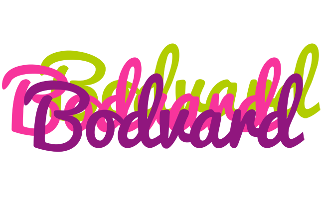 Bodvard flowers logo