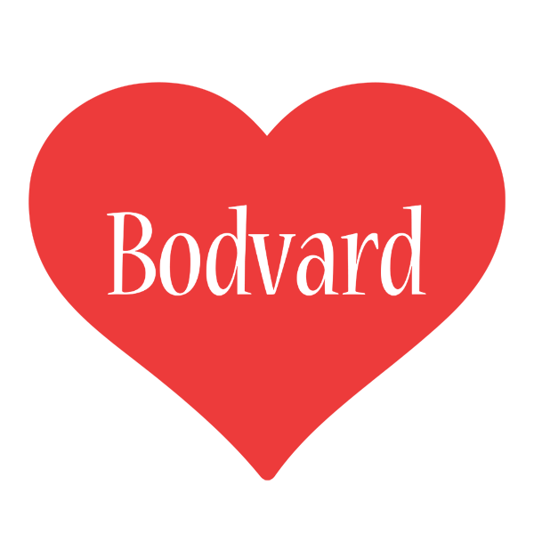 Bodvard love logo