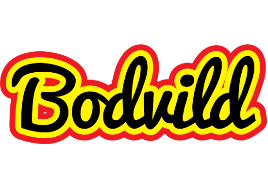 Bodvild flaming logo
