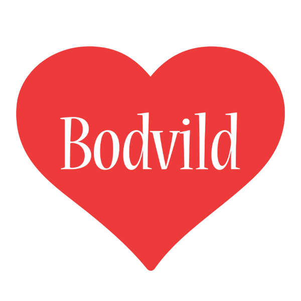 Bodvild love logo