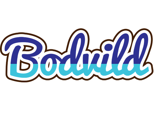 Bodvild raining logo