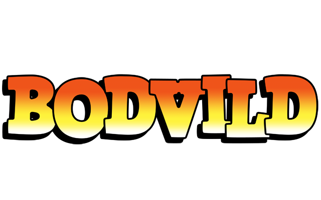 Bodvild sunset logo