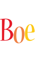 Boe birthday logo