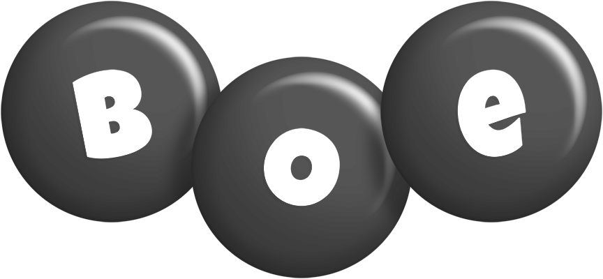 Boe candy-black logo