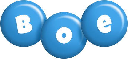 Boe candy-blue logo