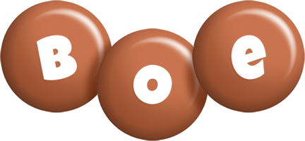 Boe candy-brown logo