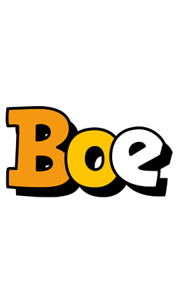 Boe cartoon logo