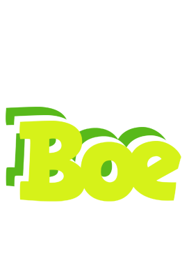Boe citrus logo