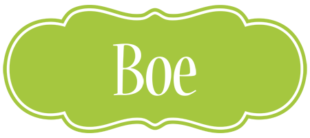 Boe family logo