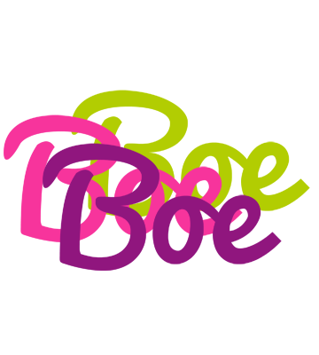 Boe flowers logo