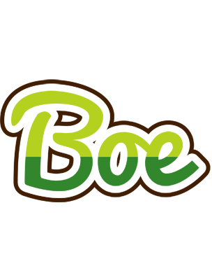 Boe golfing logo