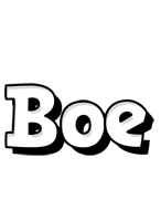 Boe snowing logo