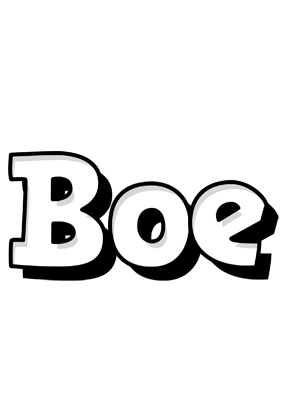 Boe snowing logo