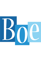 Boe winter logo