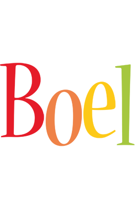 Boel birthday logo