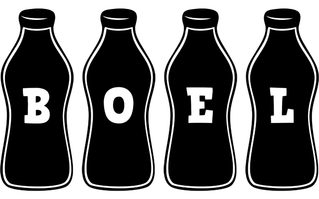 Boel bottle logo