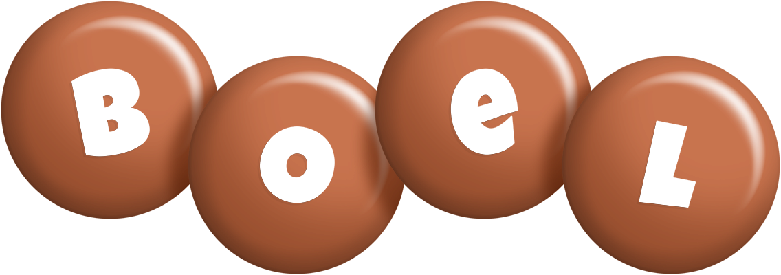 Boel candy-brown logo