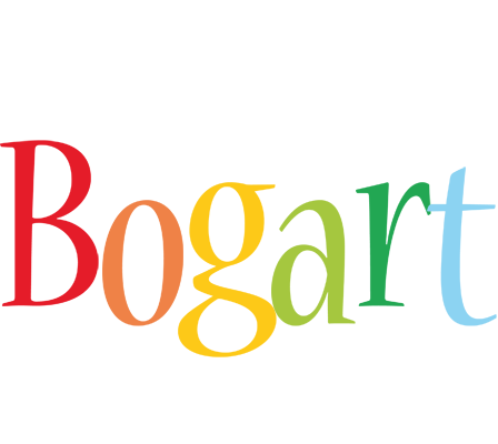 Bogart birthday logo