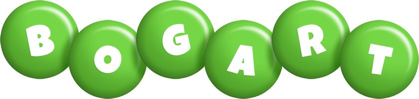 Bogart candy-green logo